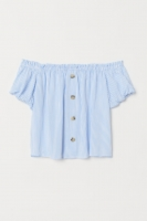  Blusa corta hombro descubierto 5.99 €