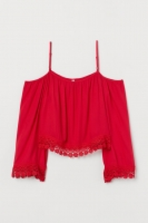  Blusa hombro descubierto 8.99 €