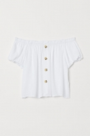  Blusa corta hombro descubierto 8.99 €