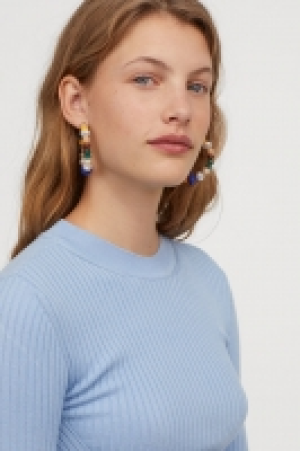  Pendientes de aro con cuentas 6.99 €