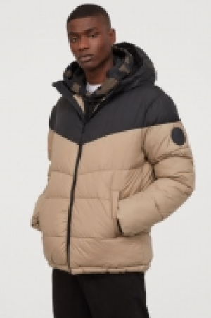 HM   Chaqueta puffy con capucha