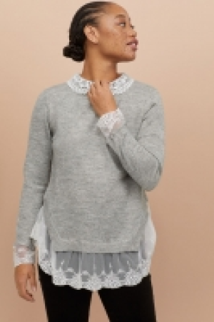  Jersey de punto con encaje 20.99 €