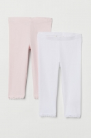  Pack 2 leggings tres cuartos 3.99 €