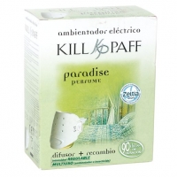 Clarel  KILL PAFF ambientador eléctrico aroma paraiso difusor + reca