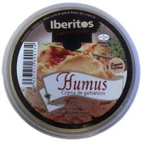Hipercor  IBERITOS humus crema de garbanzos envase 140 g