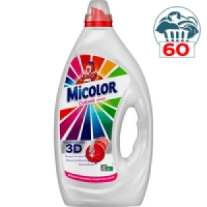 MICOLOR detergente máquina líquido gel colores vivos botella 12.50 €
