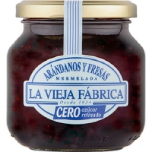LA VIEJA FABRICA mermelada de arándanos y fresa Cero azúcar  2.25 €