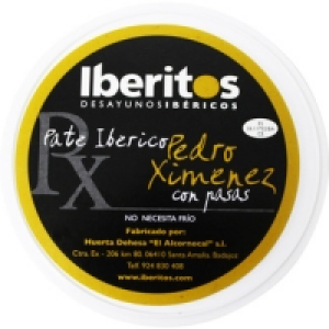 Hipercor  IBERITOS paté ibérico Pedro Ximénez con pasas lata 250 g