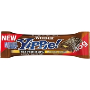 WEIDER Yippie barrita 36% proteína baja en carbohidratos y a 2.15 €