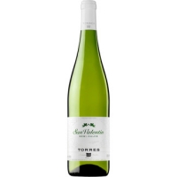 Hipercor  SAN VALENTIN vino blanco de Cataluña botella 75 cl