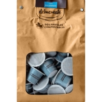 Hipercor  DEBUENCAFE café descafeinado en cápsulas compatibles con máq