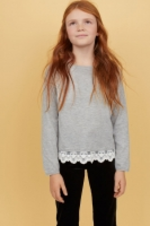  Jersey de punto con encaje 8.99 €