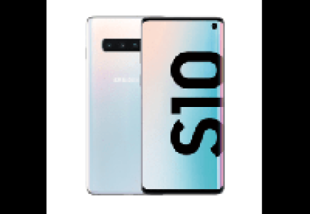 MediaMarkt  Móvil - Samsung Galaxy S10, Blanco, 128 GB, 8 GB RAM, 6.1 Inch Q