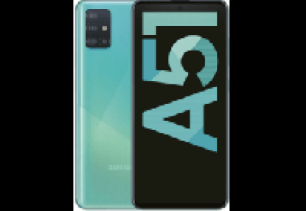 MediaMarkt  Móvil - Samsung Galaxy A51, Azul, 128 GB, 4 GB RAM, 6.5 Inch Ful