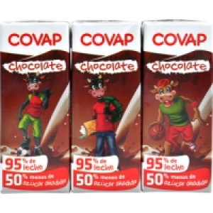 COVAP batido de cacao pack 6 envases 200 ml