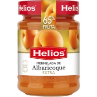 Hipercor  HELIOS mermelada extra de albaricoque 65% fruta sin gluten f