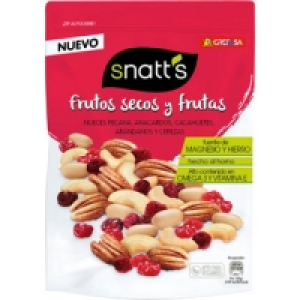 GREFUSA SNATTS Snatts nueces, anacardos, cacahuetes, arand