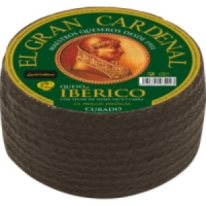 EL GRAN CARDENAL queso curado ibérico mezcla elaborado con l