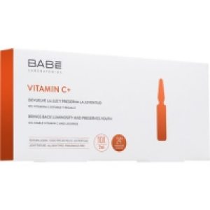 Hipercor  BABE ampollas Vitamin C+ aportan luminosidad, tersura y tono