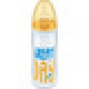 NUK biberón de boca ancha con tetina anátomica de silicona y 9.40 €
