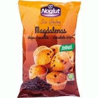 Hipercor  SANTIVERI Noglut magdalenas con chips de chocolate sin glute