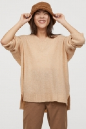 HM   Jersey oversize con lana