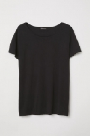 HM   Camiseta en mezcla de algodón