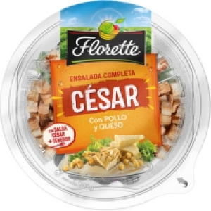 FLORETTE Ensalada Completa César con pollo y queso tarrina 2 2.50 €