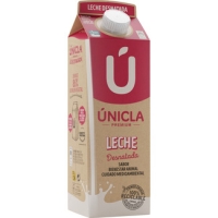 Hipercor  UNICLA leche desnatada UHT envase 1 l