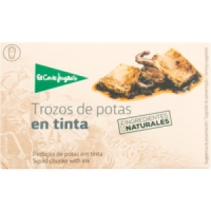 EL CORTE INGLES trozos de pota en tinta lata 72 g neto escur 1.43 €