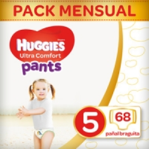 HUGGIES Ultra Comfort Pants pañales braguita de 12 a 17 kg t 18.99 €