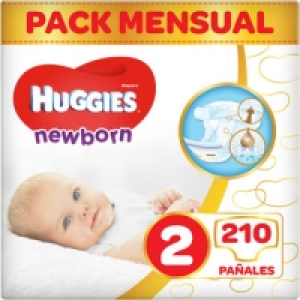 HUGGIES New Born pañales recién nacido de 3 a 6 kg talla 2 b 33.99 €
