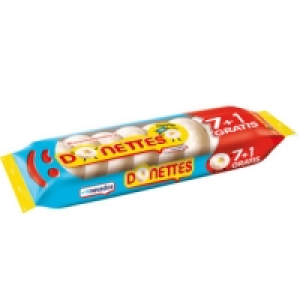 DONETTES nevados estuche 7 unidades + 1 gratis 1.59 €