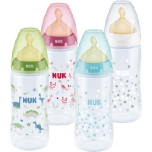 NUK biberón de boca ancha con tetina anátomica de látex y si 7.40 €