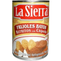 Hipercor  LA SIERRA frijoles refritos con chipotle lata 430 g