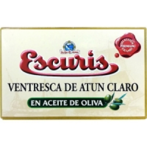ESCURIS ventresca de atún claro en aceite de oliva lata 78 g 4.25 €