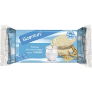 BICENTURY tortitas de arroz integral sabor yogur packs 4x2 u 1.90 €