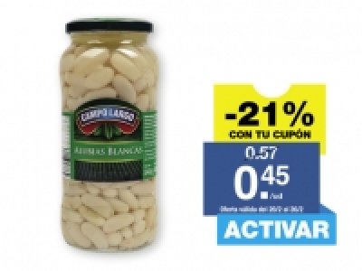 Lidl  Campo Largo® Alubia blanca precocinada