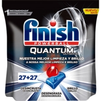 Hipercor  FINISH detergente lavavajillas Powerball Quantum Ultimate bo