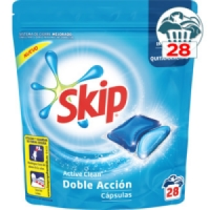 SKIP Active Clean detergente máquina líquido bolsa 28 cápsul 8.99 €