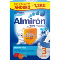 Hipercor  ALMIRON 3 Crecimiento leche en polvo con fibras prebióticas 