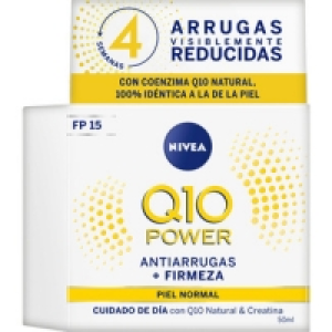 NIVEA Q10 Power crema cuidado de día anti-arrugas + firmeza  9.22 €