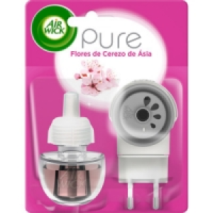 Hipercor  AIR WICK Pure ambientador eléctrico Flores de Cerezo de Asia