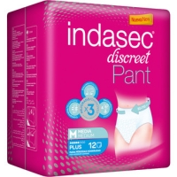 Hipercor  INDASEC Discreet Pant braguita de incontinencia plus talla m