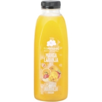 Hipercor  SONATURAL zumo natural de manzana, mango y naranja botella 7