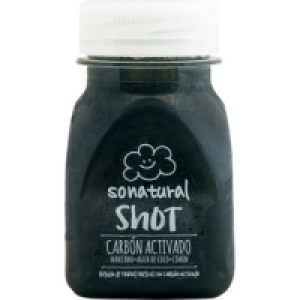 SONATURAL Shot bebida de frutas frescas de manzana, agua de