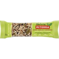 Hipercor  MITERRA barrita de quinoa, semillas y arándanos sin gluten y