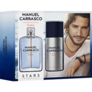 Hipercor  MANUEL CARRASCO Libre estuche eau de toilette masculina natu