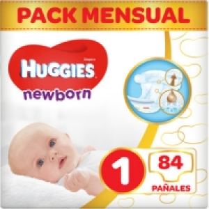 Hipercor  HUGGIES New Born pañales recién nacido de 2 a 5 kg talla 1 b