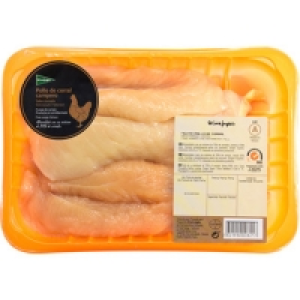 EL CORTE INGLES filetes pechuga pollo de corral 2-3 unidades 4.97 €